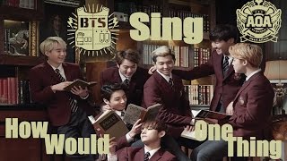 How would BTS sing - AOA One Thing [Male Version]