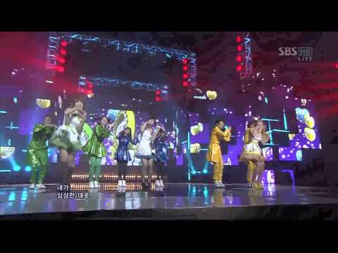 120205 HD | RAINBOW Pixie - Hoi Hoi 호이호이 LIVE @ SBS Inkigayo (레인보우 픽시)