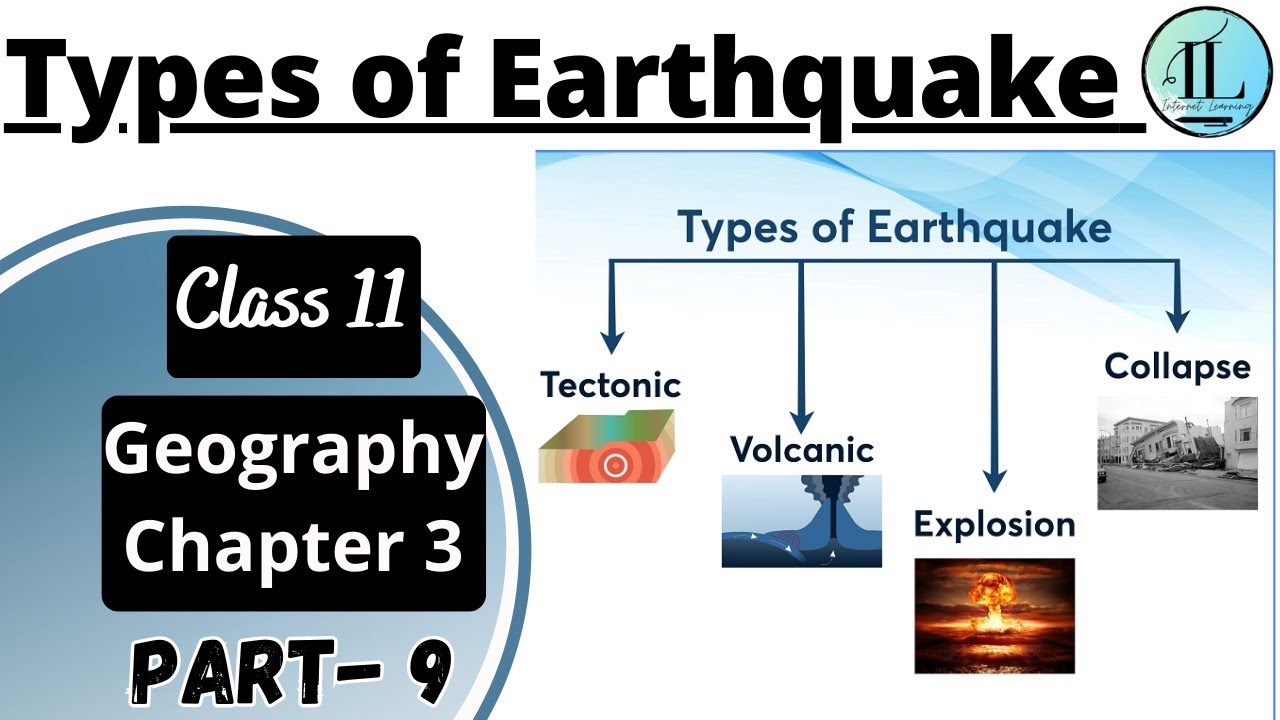 Types of Earthquakes | Interior of the Earth | Class 11 Geography Chapter 3 | NCERT UPSC