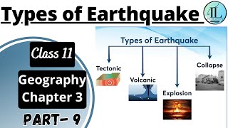 Types of Earthquakes | Interior of the Earth | Class 11 Geography Chapter 3 | NCERT UPSC