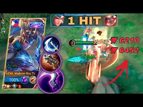 ENEMIES CAN'T REACT TO THIS 1 HIT COMBO! ( one shot ) | ZILONG BEST BUILD SET 2022 | MLBB