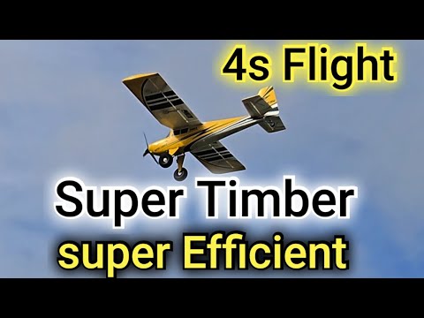 E-Flite Super Timber 1.7m 4s 5200mah Flight #rchobby #rcpilot #youtube #smokeymountainrc #rchobby