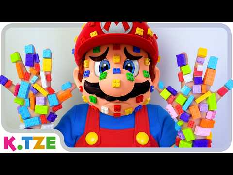 Mario’s Face is RUINED?! 🧱😂 Super Mario Odyssey Story