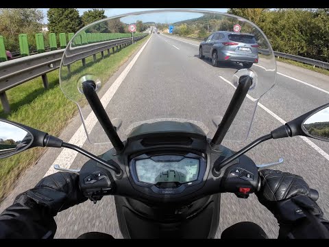 2024 Piaggio Beverly 400 HPE | TOP SPEED | Acceleration | Pure Sound | Country Roads |City traffic