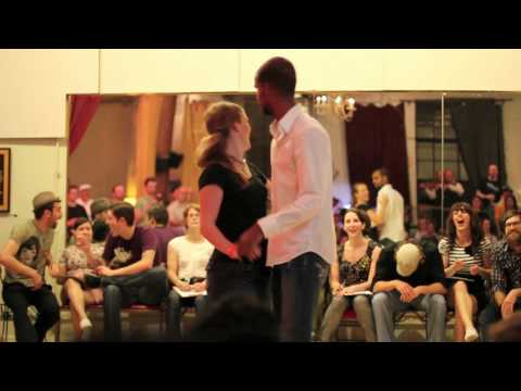 Midwest Lindyfest 2010 - Invitational Jack and Jill - Karen Turman & Oscar Hampton