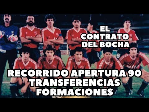 INDEPENDIENTE Recorrido Apertura 1990 Todos los planteles fecha 1