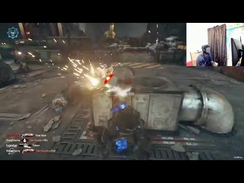 EMBARRASSING ANOTHER TOXIC TEABAGGER - GEARS OF WAR 4
