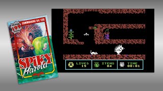 The Silverbird Selection Game Review - Spiky Harold (Commodore 64)