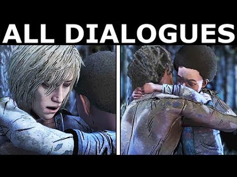 Renaming & Rebuilding The School With Violet & Louis - All Dialogue - TWD Season 4 Episode 4
