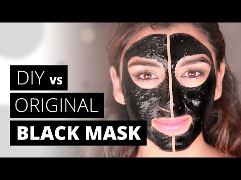 DIY vs ORIGINAL BLACK MASK (Blackhead Remover)