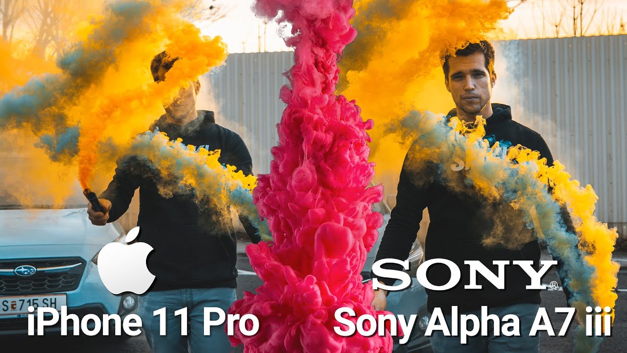 Apple iPhone 11 Pro vs 5000$ Sony A7 III Professional Camera Test!