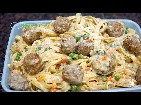 download lagu mp3 mp4 Meatballs In White Sauce Pasta, download lagu Meatballs In White Sauce Pasta gratis, unduh video klip Meatballs In White Sauce Pasta