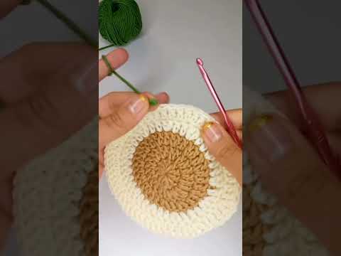 How to Change color in crochet /start in the round with another color in crochet