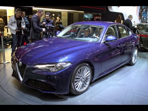 Alfa Romeo Giulia -  Premiere auf dem Genfer Autosalon 2016