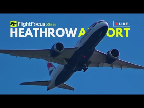 Heathrow Airport Live - Saturday 10th January 2026