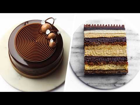 How I Reinvented the Opera Cake Like Never Before │ Tutorial: Opera Entremet Cake