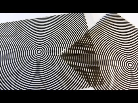 Transparency Interference Pattern -- xmdemo 056