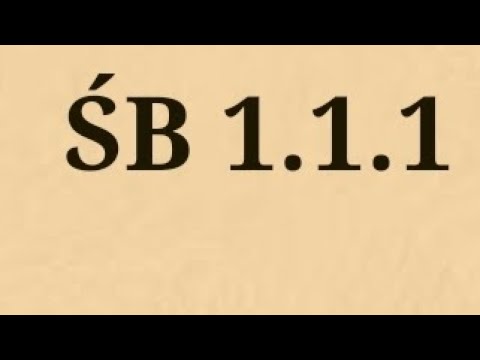 SB 1.1.1