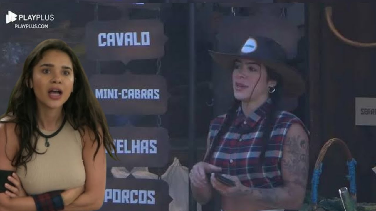 DELEGAÇÃO DAS TAREFAS LUANA DA O TROCO E HUMILHA GIZELLY E DIZ A VACA CUIDA DA OUTRA A FAZENDA 16