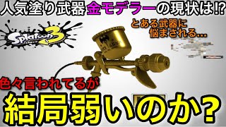 【スプラ3】ナワバリでも実は○○？”金モデラー”の現状がヤバいので最新版解説！ある武器の登場で…【スプラトゥーン3】【プロモデラーRG】