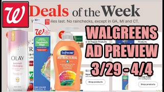 WALGREENS AD PREVIEW (3/29 - 4/4)