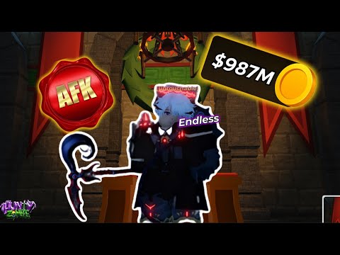 TRUE ENDLESS AFK FARMING METHOD! -Hunty Zombie-