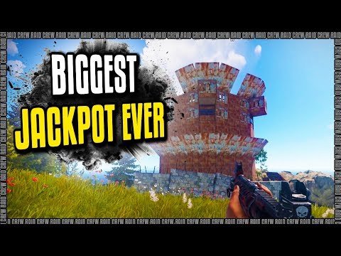 Biggest Jackpot Ever | Rust Jackpot Sulfur Raid | Rust Modded Raids | Ep.10