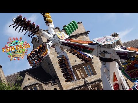 Oxford St Giles Fun Fair Vlog 2021 - Bumper Edition! This is Bonkers 😜