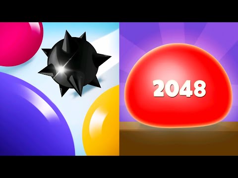 Jelly 2048 vs Puffs Up Balloon - New Tiktok Gameplay 2023, New Update