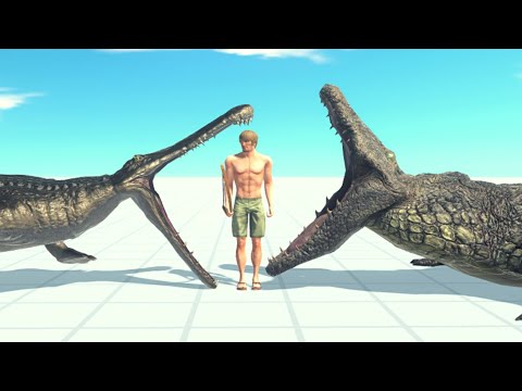 Purussaurus And Machimosaurus Rex Vs Every Unit ARBS | Animal Revolt Battle Simulator