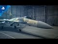 Ace Combat 7: Skies Unknown - Su-35s Aircraft Trailer | PS4, PS VR