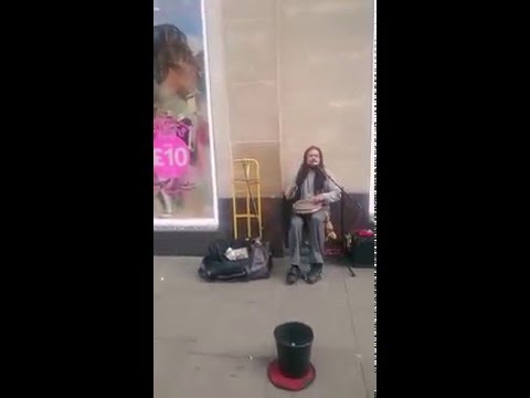 Rasta-Man Singing in London