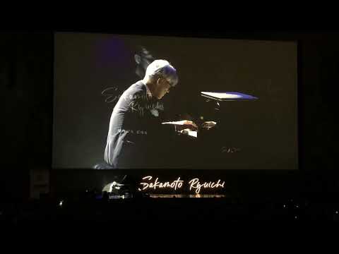 Sakamoto Ryuichi at BIFF (live 2018)