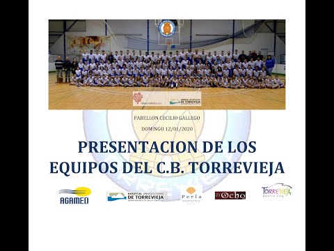 PRESENTACION EQUIPOS CB TORREVIEJA