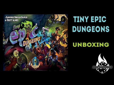 Tiny Epic Dungeons - Unboxing