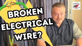 How to fix a broken electrical wire in your car: A modern, recommended method step by step.