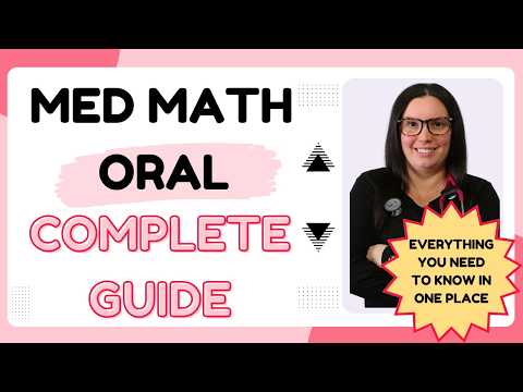 Oral Dosage Calculations Nursing Practice Problems and Comprehensive NCLEX Review with Nurse Cheung