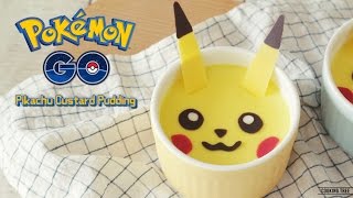 포켓몬고! 피카츄 커스터드푸딩 만들기:How to make PokemonGO!Pikachu custard pudding:ポケモンピカチュウカスタードプリン-Cookingtree쿠킹트리