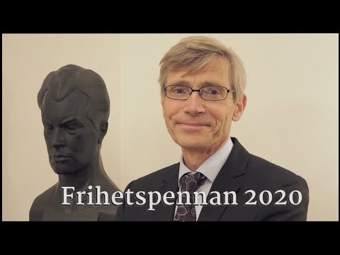 Utdelning av Frihetspennan 2020