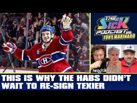 THIS Is Why The Habs Didn’t Wait To Re-Sign Texier | The Sick Podcast with Tony Marinaro Jan 14 2026