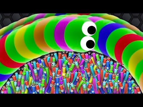 Slither.io A.I. 135,000+ Score Epic Slitherio Best Gameplay! #57