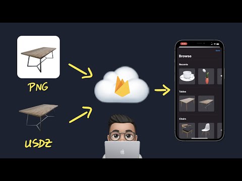 Ep. 017 // Storing 3D Models in Firebase Cloud Storage for RealityKit + SwiftUI Apps
