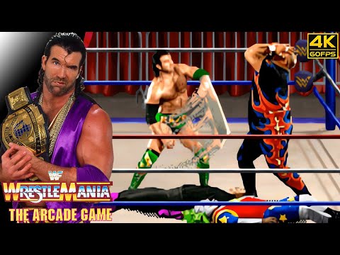 WWF WrestleMania: The Arcade Game - Razor Ramon (Arcade / 1995) 4K 60FPS