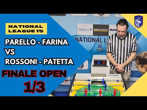 FINALISSIMA🏆Open Championship (1/3): Parello - Farina vs. Rossoni - Patetta | National League 15