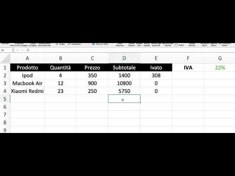 GUIDA EXCEL (21/21) - Riferimenti assoluti e relativi in Excel
