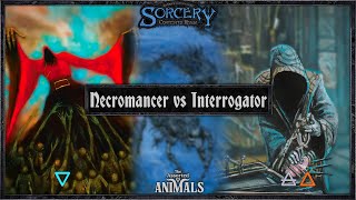 NECROMANCER (💧) vs INTERROGATOR (💨/🔥), Sorcery: Contested Realm Gameplay