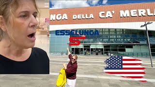 American 🇺🇸 SHOCKED by Italian Grocery Store! 🇮🇹 🛒(ESSELUNGA SUPERSTOR