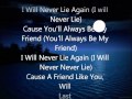 Immature Never Lie Again
