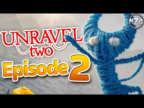 Unravel Two Gameplay Walkthrough - Episode 2 - Chapter 3, 4, & 5! (PS4)