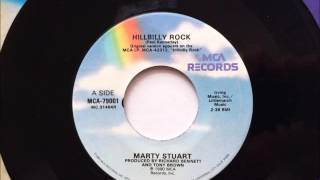 Hillbilly Rock , Marty Stuart , 1990 Vinyl 45RPM